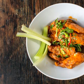 Chicken wings at Lawlor's