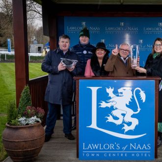 Racing at Naas Racecourse