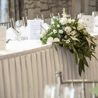 Top table in the Ballroom