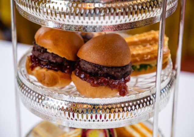 Afternoon Tea sandwiches in Lawlor's of Naas