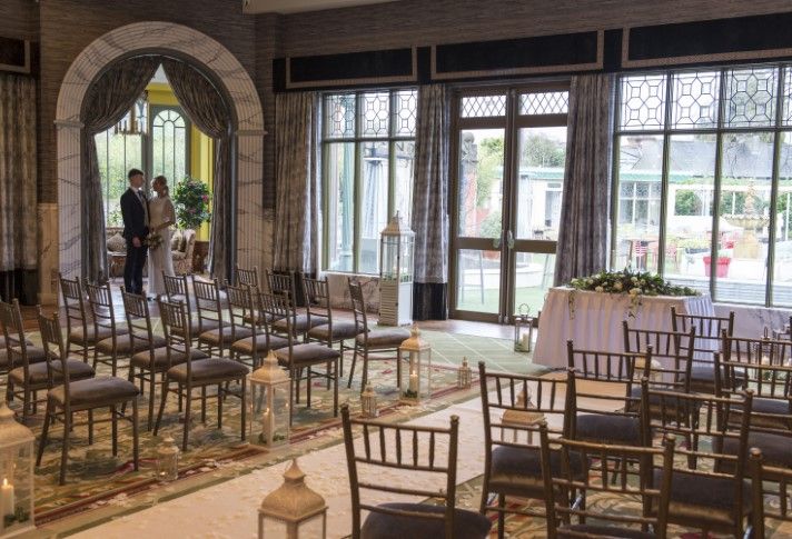 Ballroom Wedding Ceremony